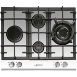 Kaiser Küchengeräte Gas-Kochfeld 60 cm 4 Brenner inkl. WOK-Brenner 3,8kW KCG 6394 W Turbo Romb weiß