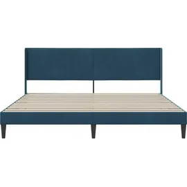 vidaXL Moderner Bettrahmen 200 x 200 cm Blau