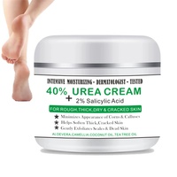 Urea Creme 40 Prozent,Hornhautentferner Cremer,foot cream for dry cracked heels, um rissige Füße, Hände, Fersen, Ellbogen, Nägel und Knie zu trocknen(120ML)