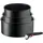 Tefal Ingenio Ingenio Unlimited Pfannen-Set 4-tlg.L7649453 4cz, Pfanne + Kochtopf, Schwarz