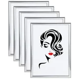 Ideal Trend Bilderrahmen Classic silber 20x30 cm 5er Set