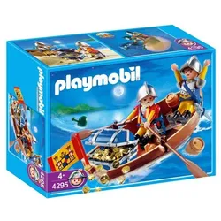 Playmobil 4295 - Piraten: Schatztransport im Ruderboot | Zustand: Neu & original versiegelt