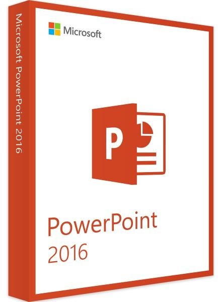 Microsoft PowerPoint 2016 - Produktschlüssel - Sofort-Download - Vollversion - 1 PC - Deutsch