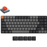 Keychron K3 Led Red Switch Funktastatur Englisch - Gray