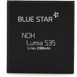 Bluestar Akku Ersatz kompatibel mit Nokia Lumia 535 / 535 Dual Sim 2100 mAh Austausch Batterie Bl-l4a Rm-1090