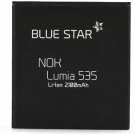 Bluestar Akku Ersatz kompatibel mit Nokia Lumia 535 / 535 Dual Sim 2100 mAh Austausch Batterie Bl-l4a Rm-1090