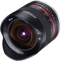 Samyang 8mm F2,8 Fisheye UMC II Fuji X schwarz
