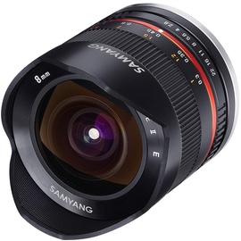 Samyang 8mm F2,8 Fisheye UMC II Fuji X schwarz