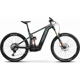 Ghost E-Riot EN Full Party - 27.5 // 29 Zoll 750Wh 12K Fully - grey/black - matt/glossy - S - 27.5 Zoll
