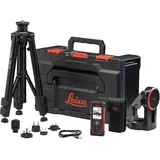 Leica DISTO D5 Paket – Laser Entfernungsmesser Set mit Leica FTA 360 Adapter und TRI 75 Stativ im Koffer für präzises Anzielen & Messen (Innen- und Außenbereich)