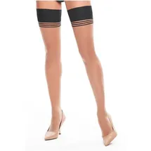 Kotek H032 - Halterlose Strümpfe, schwarz