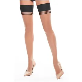 Kotek H032 - Halterlose Strümpfe, schwarz