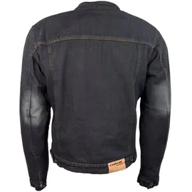 ROLEFF RACEWEAR Jeans Motorradjacke Schwarz/Stonewashed XXL