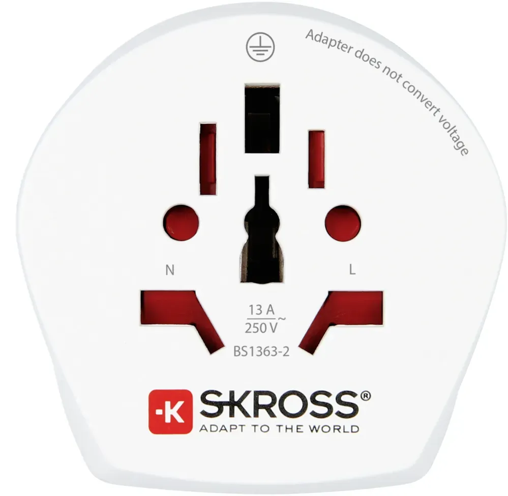 SKROSS Country Travel Adapter Combo-World to Israel