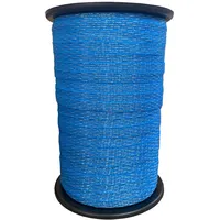 ZGM Weidezaunband Premium - blau - 200 m, 10 mm, 5 TriCond - speziell zur Abwehr von Wild