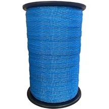 ZGM Weidezaunband Premium - blau - 200 m, 10 mm, 5 TriCond - speziell zur Abwehr von Wild