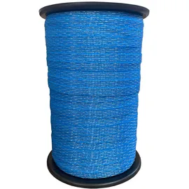 ZGM Weidezaunband Premium - blau - 200 m, 10 mm, 5 TriCond - speziell zur Abwehr von Wild