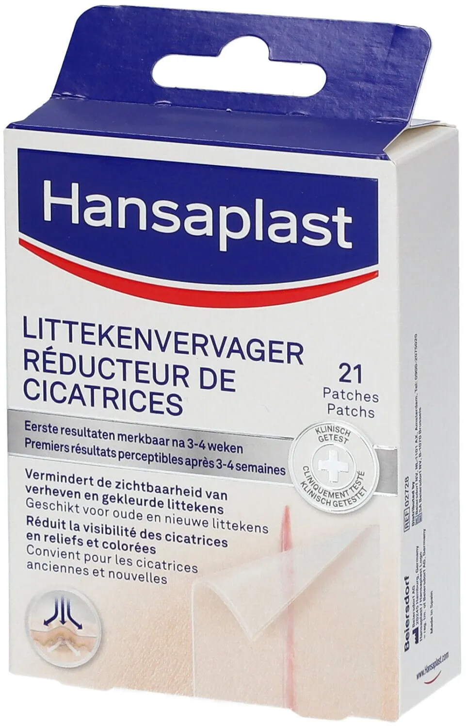 Hansaplast Narben Reduktion Pflaster