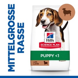 Hill's Science Plan Puppy Medium Lamm Reis 14 kg