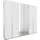 WIMEX Drehtürenschrank New York 270 x 208 x 58 cm Weiß