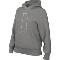 Nike Sportswear Phoenix Fleece Hoodie Damen 063 dk grey heather/sail M