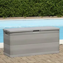 vidaXL Gartenbox Grau 117×45×56 cm