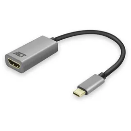 Act USB-C auf HDMI-Adapter Weiblich 0,15 m Grau