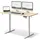 SENSE7 elektrisch 120x60 White Pine
