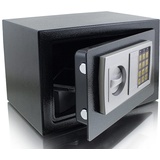 BITUXX Elektronischer Möbeltresor Minitresor Wandtresor Wandsafe Schranktresor Geldsafe Schwarz Bituxx