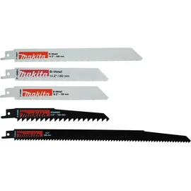 Makita Reciprosägeblatt-Set 5-teilig