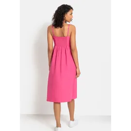 LASCANA Sommerkleid LASCANA "aus Leinenmix mit Baumwolle", Damen, Gr.