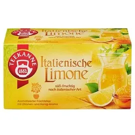 Teekanne Italienische Limone Früchtetee 20 x 2,5 g