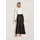 Madeleine Maxirock Damen Satin Schwarz 36