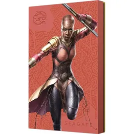 Seagate Okoye - Shuri Special Edition 2 TB USB 3.0 rot