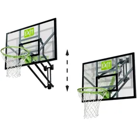 EXIT TOYS EXIT Galaxy Basketballkorb zur Wandmontage mit Dunkring - grün/schwarz