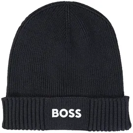 Boss Asic Beanie Blau