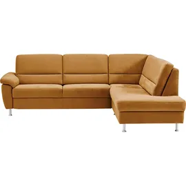 CALIZZA INTERIORS »Onyx L-Form«, Ottomane links oder rechts, wahlweise mit Bettfunktion, Breite 257 cm