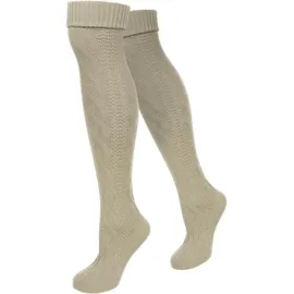 Normani Trachtensocken 1 Paar Beige 35-38
