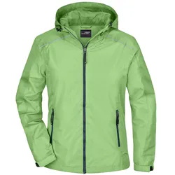 Damen Regenjacke "JN1117" - XXL - spring-green/navy
