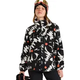 Roxy Alabama Full Zip Printed - Fleecejacke - Damen, True Black big flower, XL