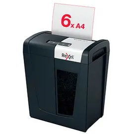 Rexel Secure MC6 Schwarz