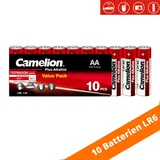 Camelion AA Mignon LR6 Plus Alkaline Batterien 1,5V MN1500 R6 UM6 Shrink