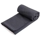 KUENG Gym Handtuch Microfaser HandtüCher Sporthandtuch Fitnessstudio Yoga Handtuch rutschfest Sporthandtuch Herren Darkgray,-