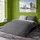 Traumschlaf Kissenbezug Melangebiber 80 x 80 cm Grau