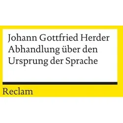 Abhandlung über den Ursprung der Sprache