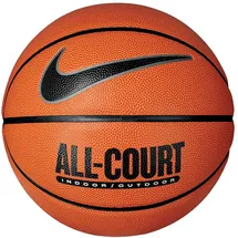 Nike Everyday All Court Basketball Amber/Black/Metallic Silver/Black 6