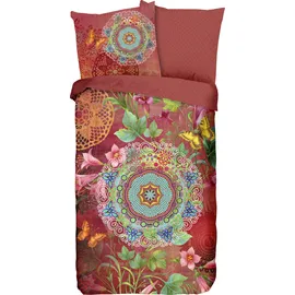 HIP Novali Mandala Blumen Mehrfarbig 155 x 220 cm + 2 x 80 x 80 cm