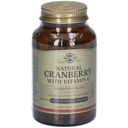 Solgar® Natural Cranberry mit Vitamin C