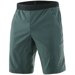 Löffler Trekking-Wanderhose ASSL Shorts (leicht, schnelltrocknend, wasserabweisend) kurz dunkelgrün Herren
