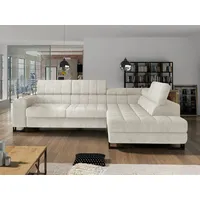 Mirjan24 Ecksofa Laris, Polsterecke, mit Schlaffunktion und Bettkasten, Eckcouch,